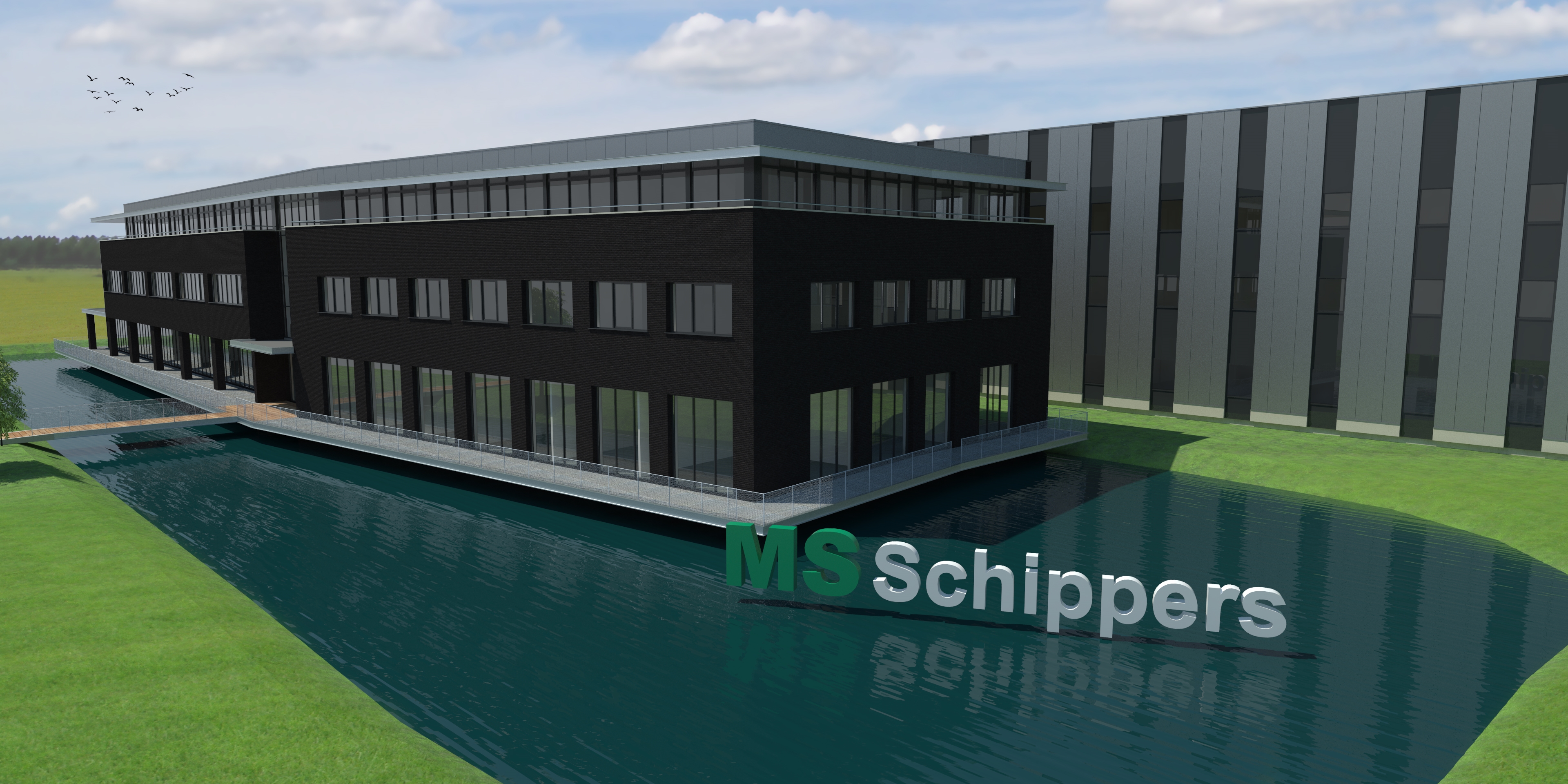 Impressie Nieuwbouw Schippers Hq (05 02 2020)
