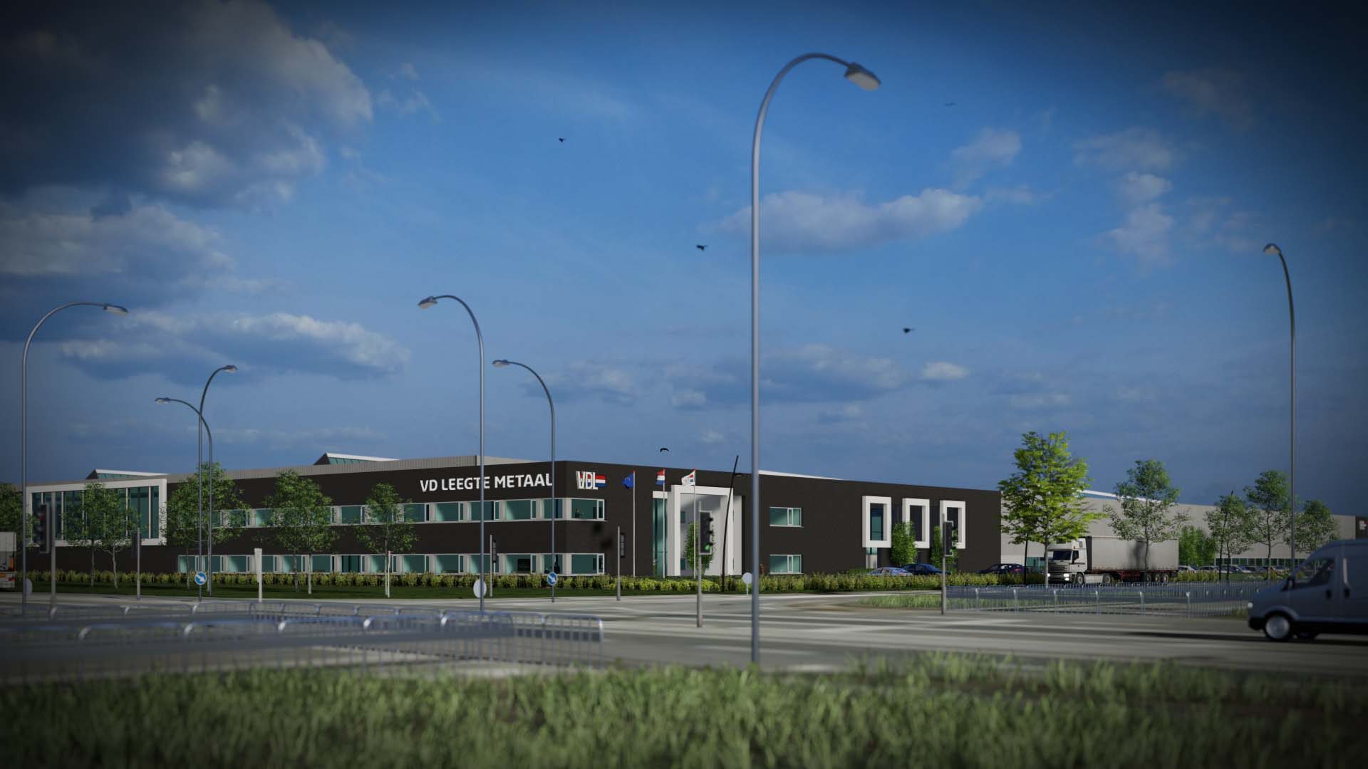 Impressie nieuwbouw VD Leegte Metaal